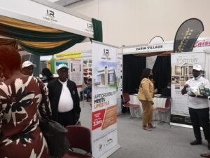 Director Solomon Kitivo at Legacy Ridges stand expo.