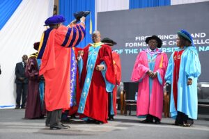 Prof. Gitau Installed new VC of Nairobi University.